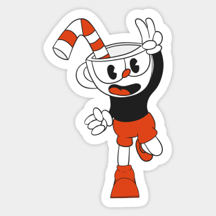 The one and only Cuphead Sticker